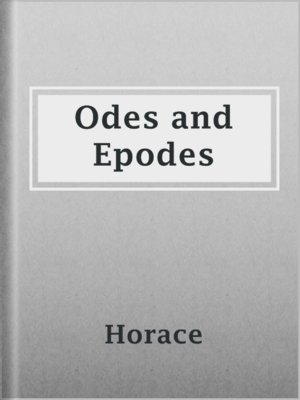 cover image of Odes and Epodes